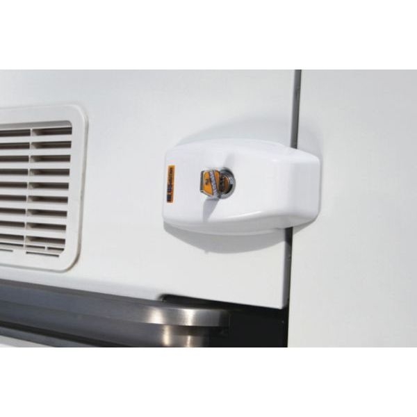 HEOSolution HEOSafe Van Security Spezialschloss Weiss 2er-Set Gleichschliessend - 1760-2W