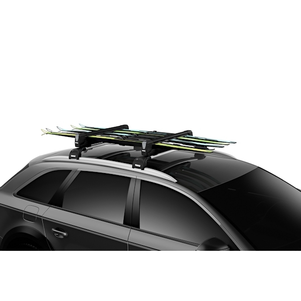 Thule SnowPack Extender - 732507 - THULE Skitraeger SnowPack Extender Black 7325 B fuer 5 Ski ausziehbar