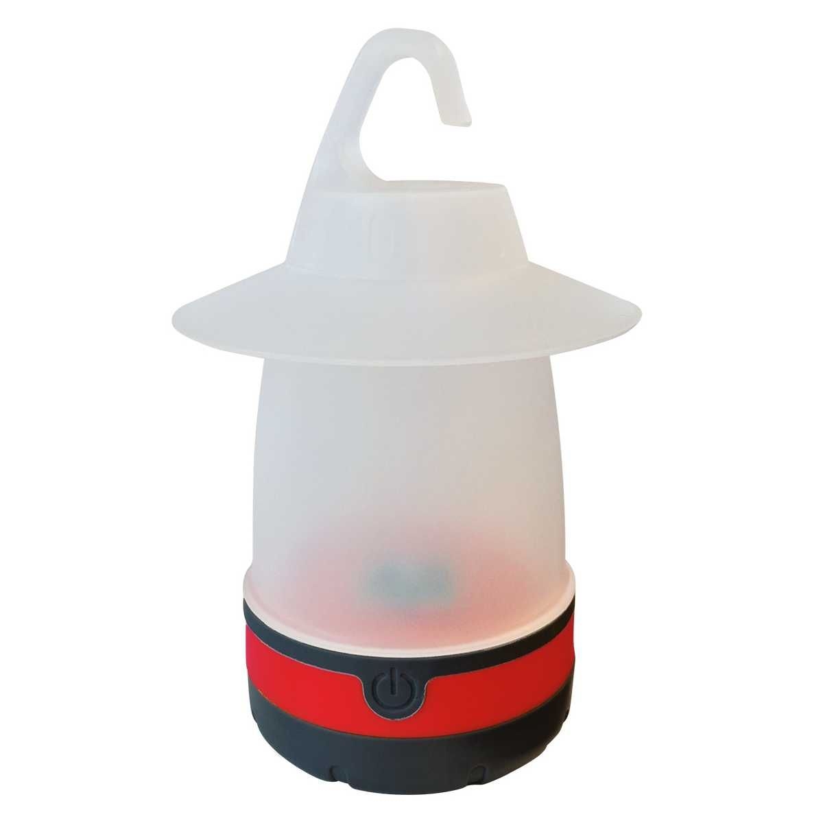 EuroTrail Campinglampe CAP LED Ø 13-8 cm Grau-Orange - ETLT1101