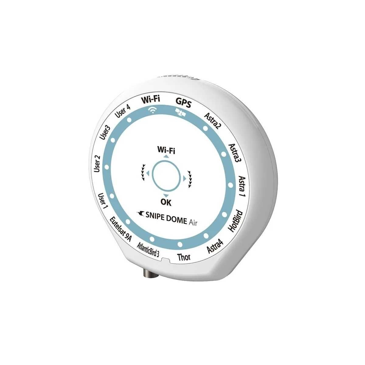 SELFSAT Sat-Antenne SNIPE DOME AIR Single-LNB Weiss - 12804