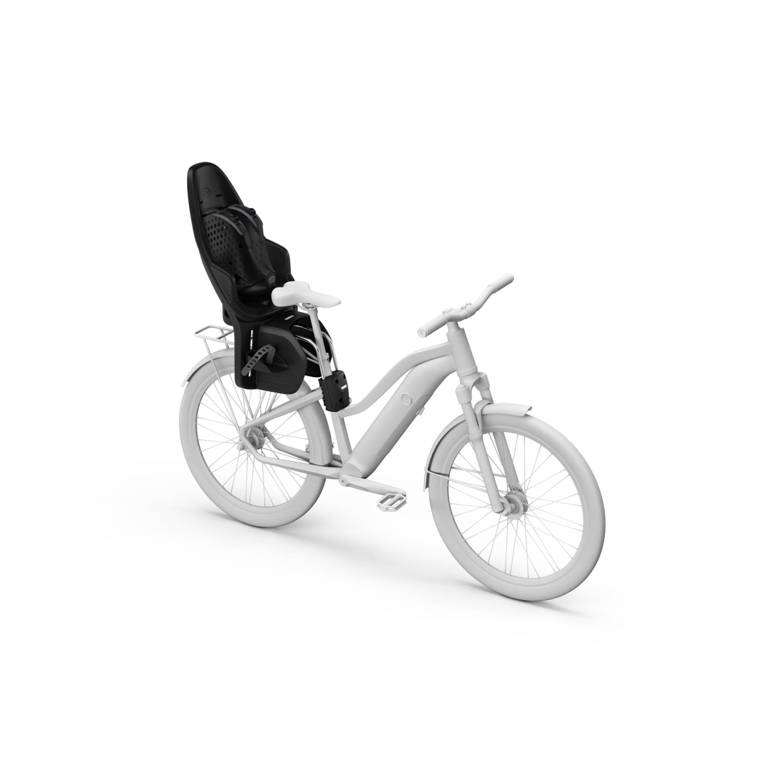 THULE Yepp 2 Maxi Fahrradkindersitz Rahmenmontage Black - 12041201