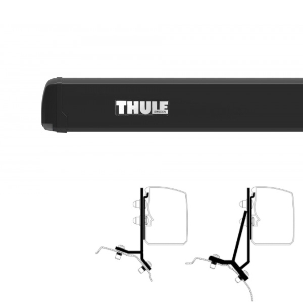 Thule 3200 2.70 m - 302468 - Markise THULE Omnistor 3200 270 cm Gehaeuse anthrazit - Adapter Ford Transit Tourneo Custom H1 L1