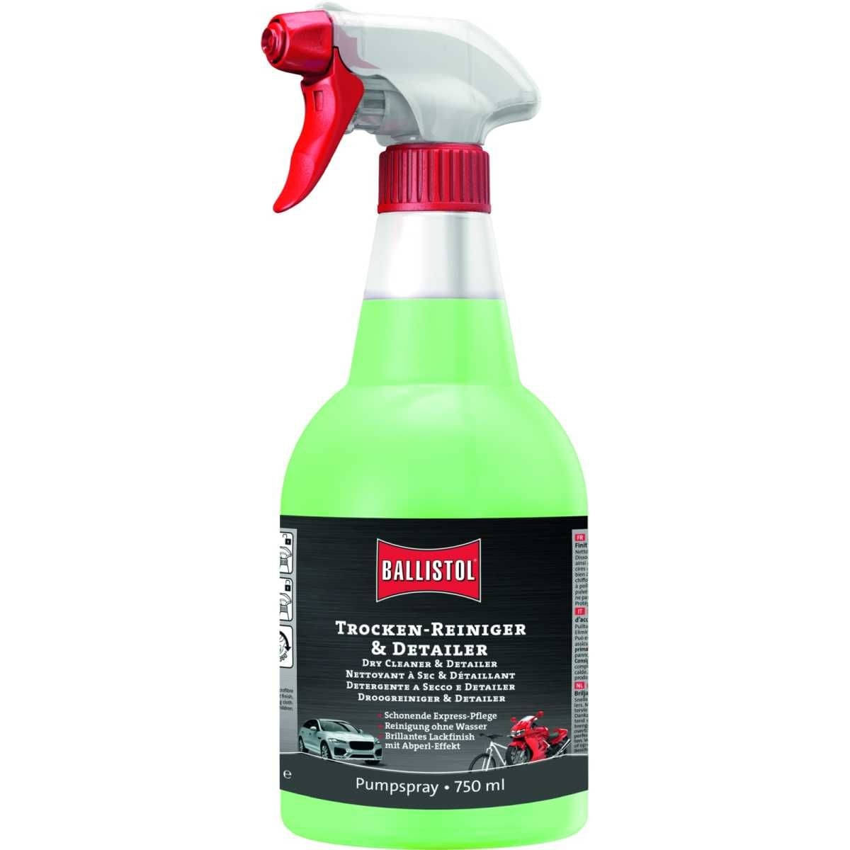 BALLISTOL Trockenreiniger & Detailer 750 ml BALLISTOL Trockenreiniger - Detailer 750 ml - 25086