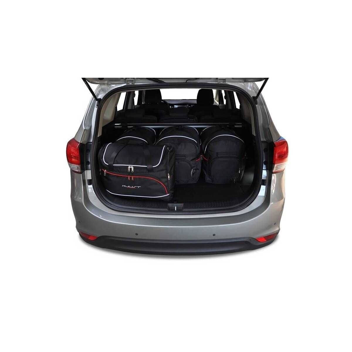 KJUST Kofferraum Taschen Set fuer KIA CARENS Bj. 2013-2018 5er-Set - 7022015