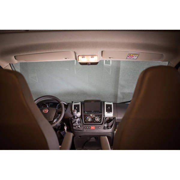 HINDERMANN Screen Sonnenschutzmatte fuer Ford Transit Custom -CamperVan- ab Bj- 2024 Hindermann Art-Nr. 7932-8384