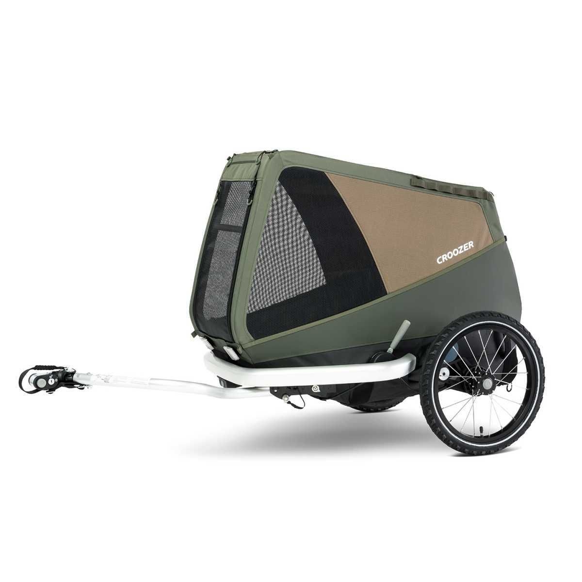 CROOZER Hundefahrradanhaenger Dog Enna Moss Green - 121005222