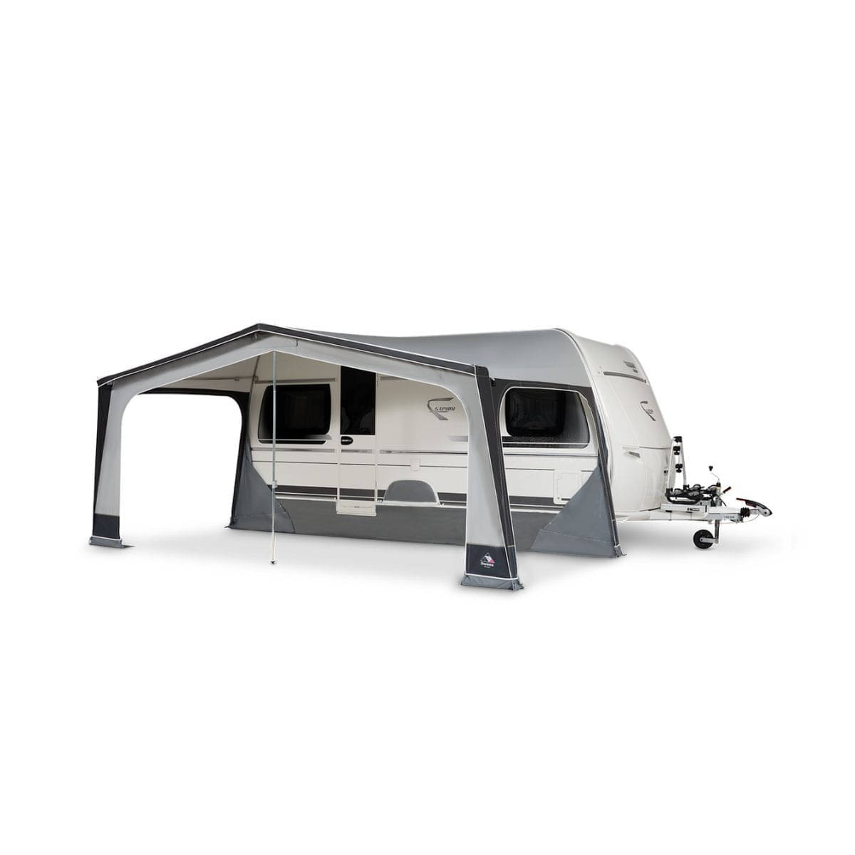 DOREMA Wohnwagen-Vorzelt MONZA- Gr. 19- Umlauf 1100-1125 cm- Tiefe 240 cm- ohne Gestaenge - 4219