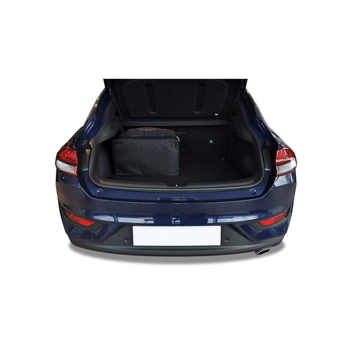 KJUST Kofferraum Taschen Set fuer HYUNDAI i30 FASTBACK ab Bj. 2017 4er-Set - 7018031