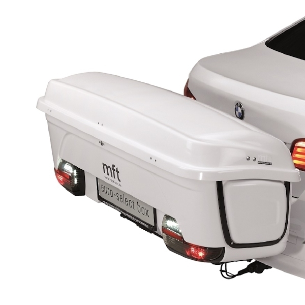 MFT 1500-W BackBox weiss Heckbox mit BackCarrier Tragemodul euro-select