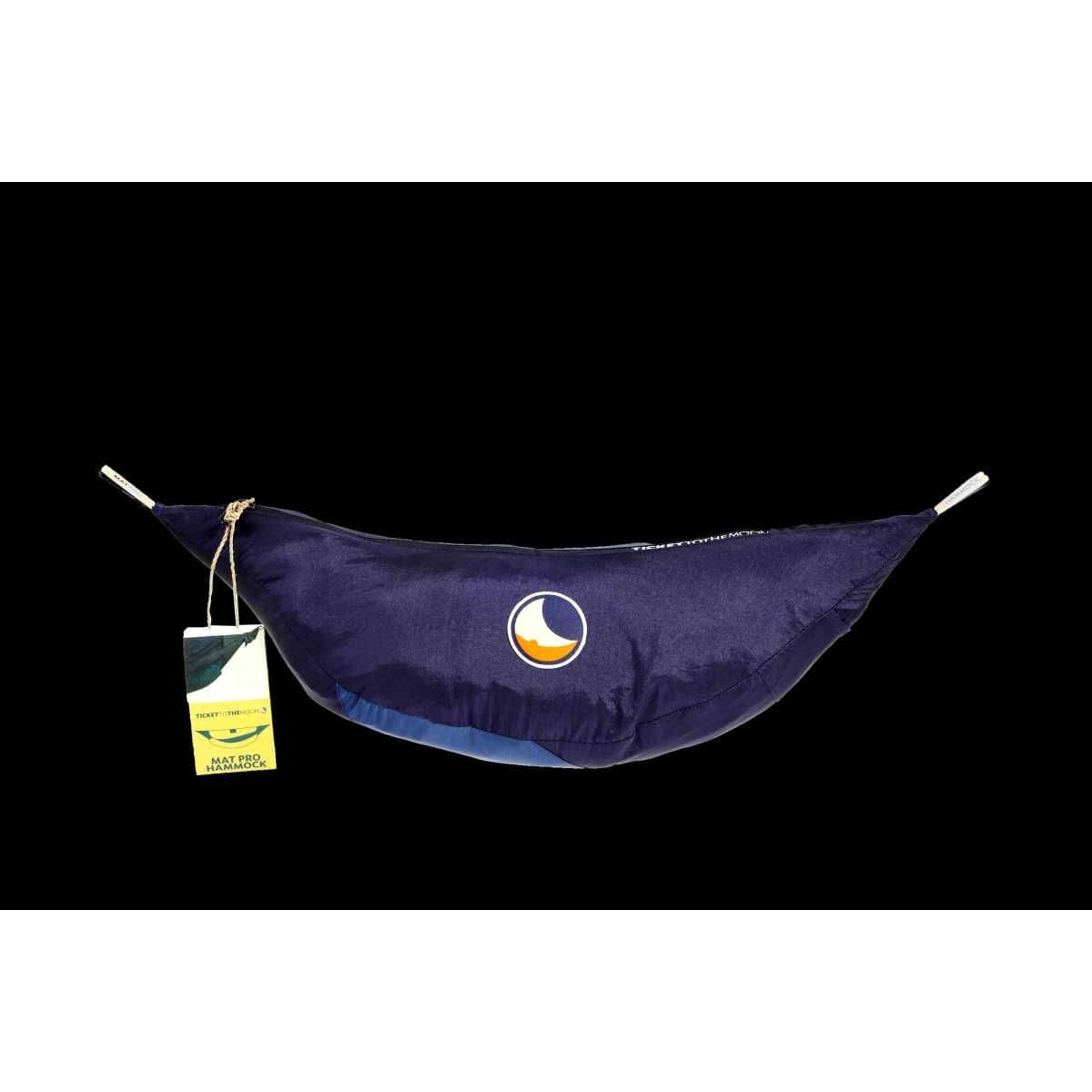 TICKET TO THE MOON ProMat Hammock Hängematte Navy Blue inkl. Nautical Ropes TICKET TO THE MOON ProMat Hammock Haengematte Navy Blue inkl. Nautical Ropes - TMPROMAT06 TMROPE