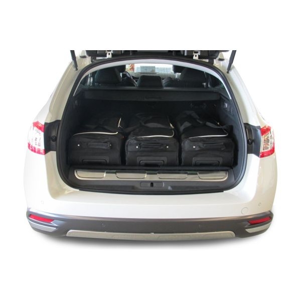 Car Bags P10801S Peugeot 508 RXH HYbrid 4 Bj 12- Reisetaschen Set- Auf Ihr Auto massgeschneidert- Das Original