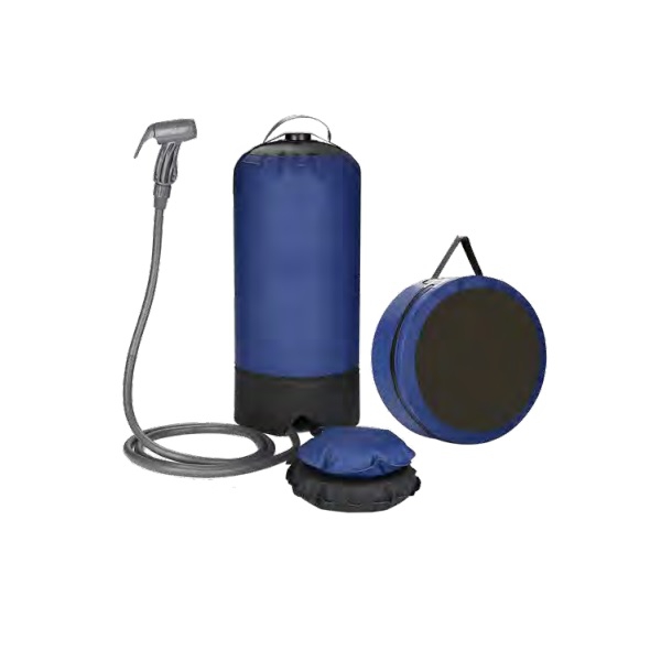 Via Mondo Outdoordusche mit Fusspumpe 12 Liter