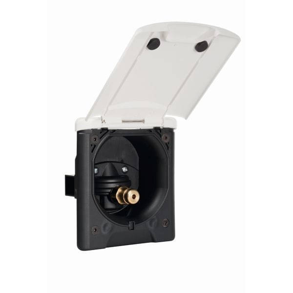 City Wassersteckdose mit Magnetverschluss reinweiss