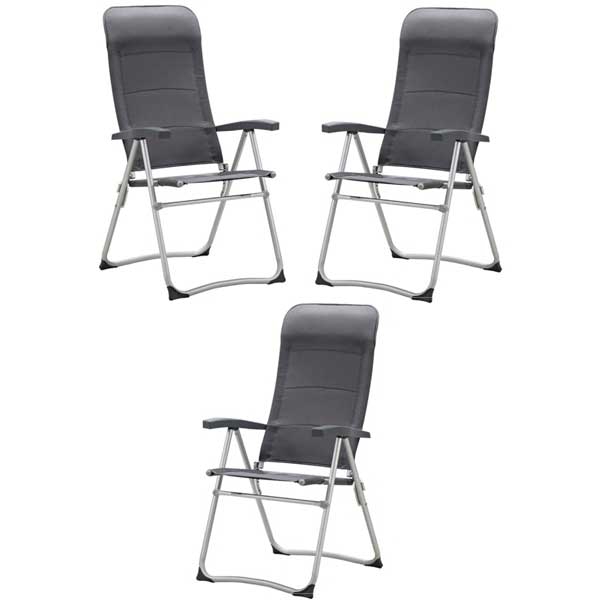 Set WESTFIELD Zenith Stuhl charcoal grey - Be-Smart Series - 301-586 CG 3 Stuehle