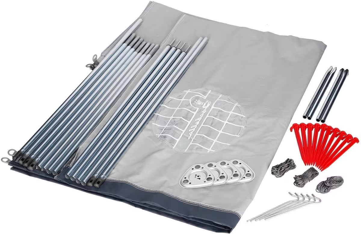 ISABELLA Windschutz Flex Grey 460x140 401100402