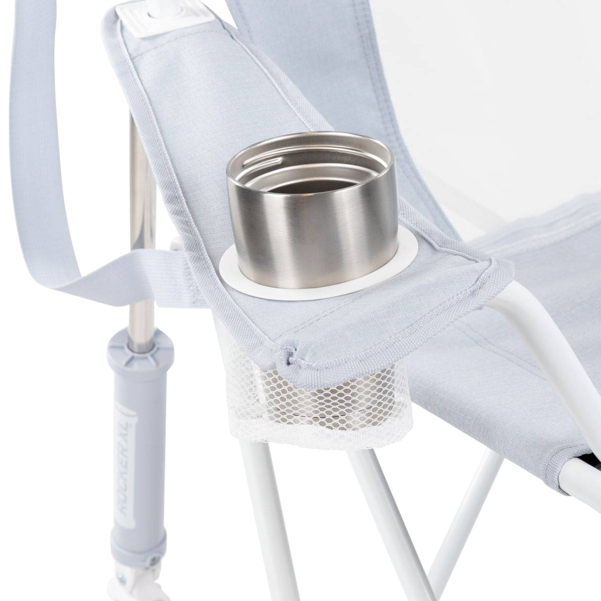 GCI faltbarer Schaukelstuhl Comfort Pro Rocker XL Heathered Light Blue - 520492