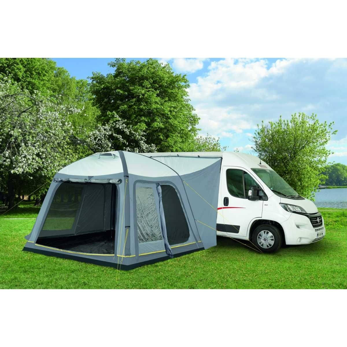 TRIGANO aufblasbares Bus-Vorzelt SANTA CRUZ V3- Gr. 300x280-70 cm- Anbauhoehe 180-240 cm - M-7626-11