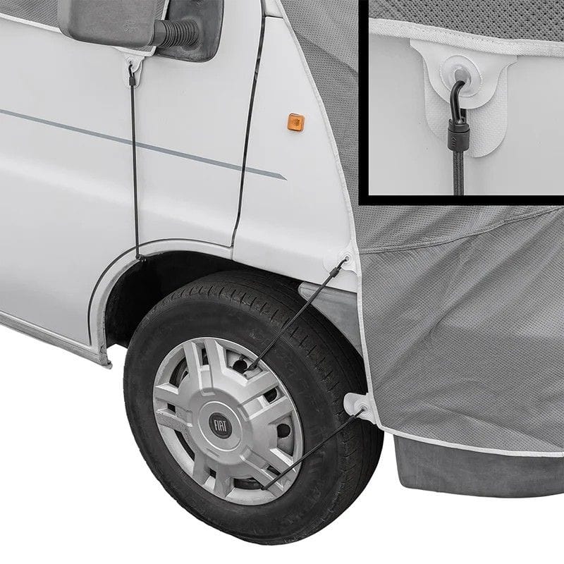 ProPlus Frontscheiben-Abdeckung -Vlies- fuer Fiat Ducato X230 ab 1994 - X244 ab 2002 – Thermo-Aussenabdeckung 610682V07