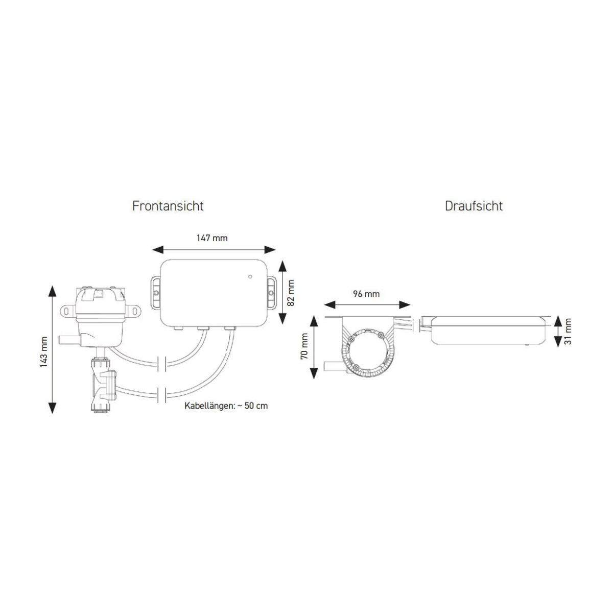 WM AQUATEC UV-C-Desinfektionseinheit UV-8 ACT - UV-8-ACT