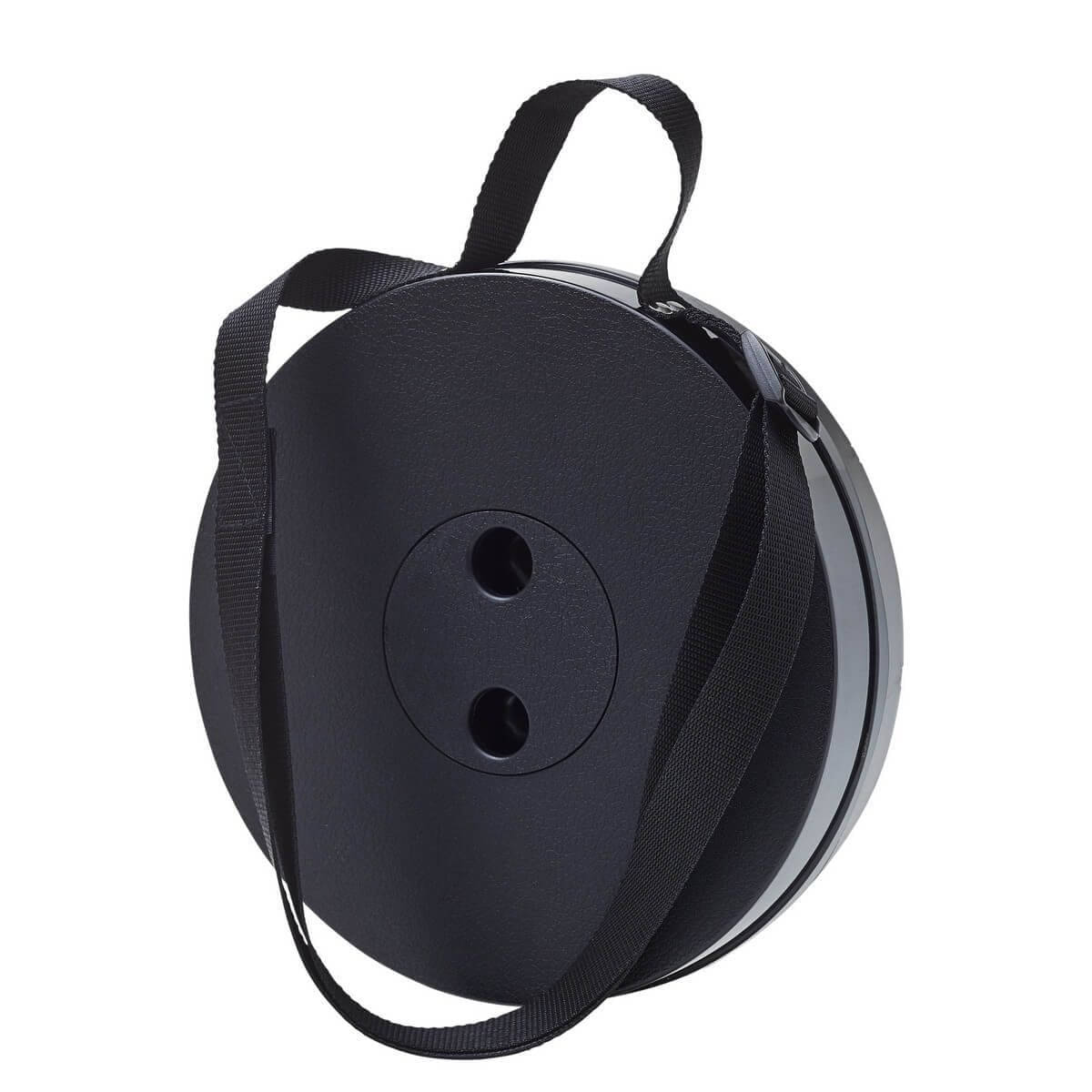 TRIGANO Teleskop-Campinghocker- Schwarz - M-M040T45