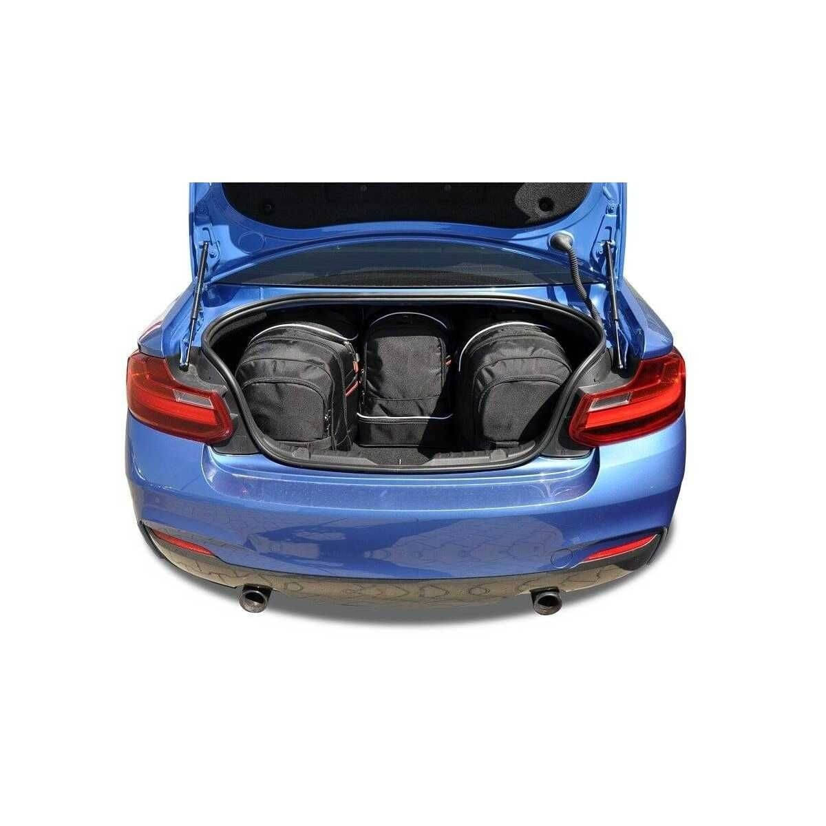 KJUST Kofferraum Taschen Set fuer BMW 2 COUPE Bj. 2013-2021 4er-Set - 7007003