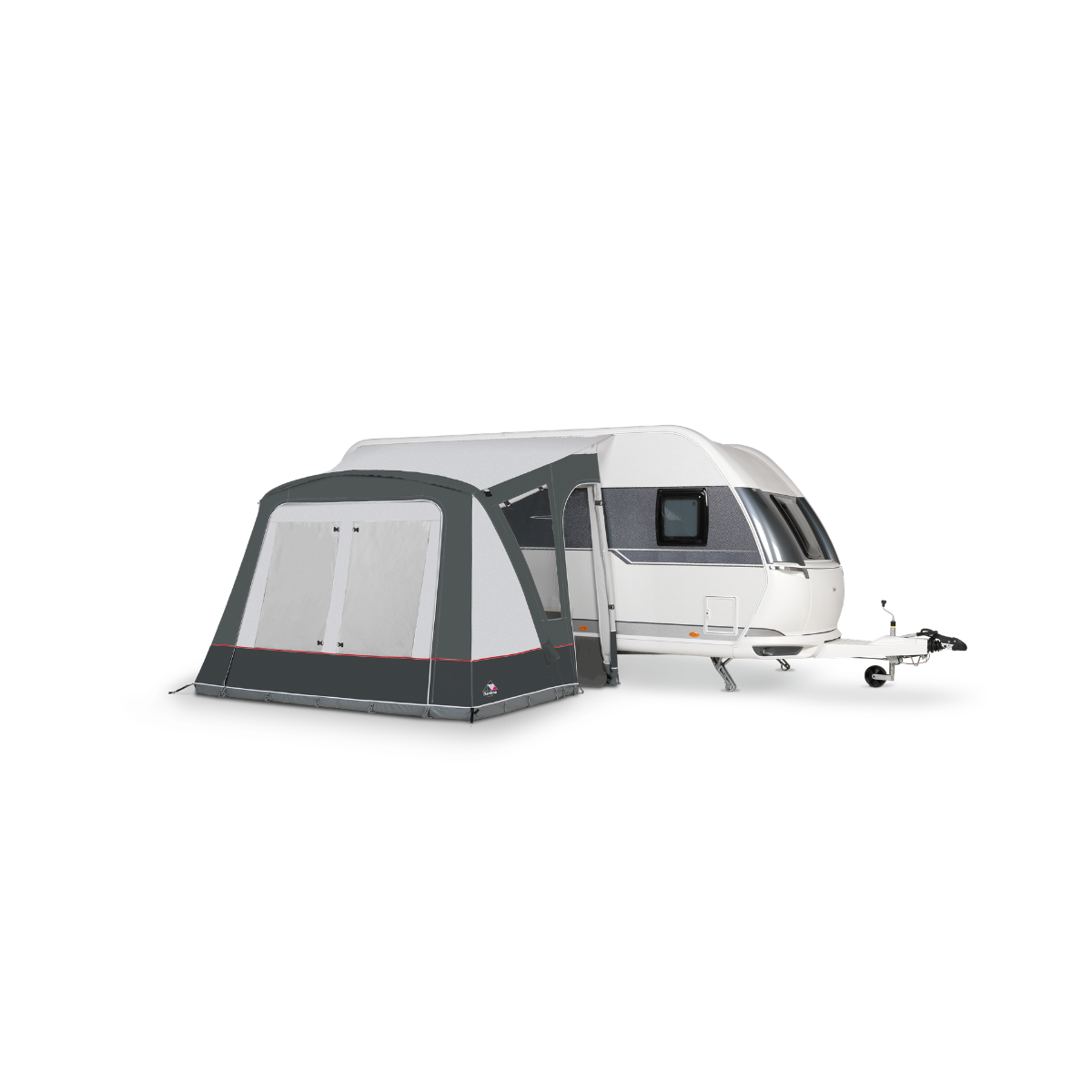 DOREMA Teil-Vorzelt MISTRAL AS- 300x240 cm- Anbauhoehe 235-255 cm- 25 mm Stahlgestaenge - 47