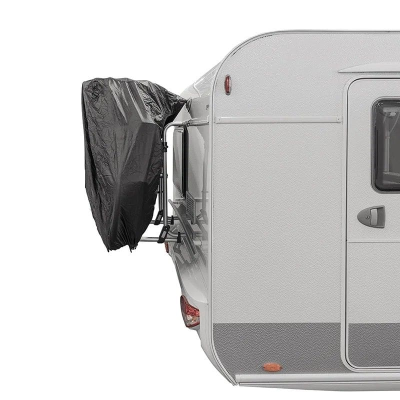 ProPlus Fahrradschutzhuelle fuer 2 Fahrraeder mit Sichttasche fuer Warntafel 330286
