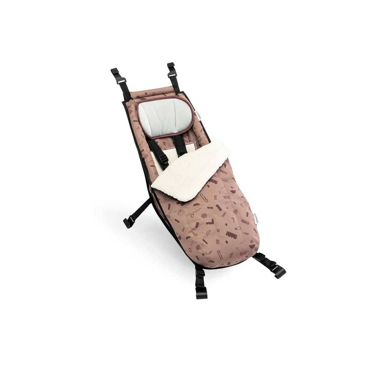 CROOZER Winter-Set Kraams fuer Babysitze ab 2018 Red Patterned - 122001622