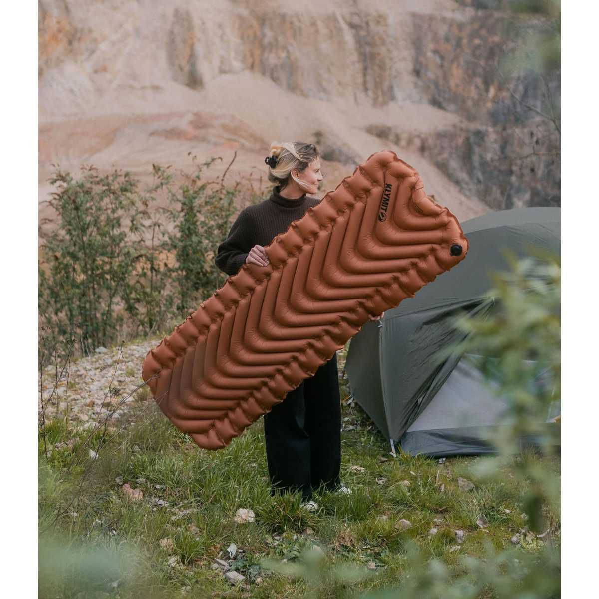 KLYMIT Insulated STATIC V ECO LITE Isomatte Orange - 06IEOR02C