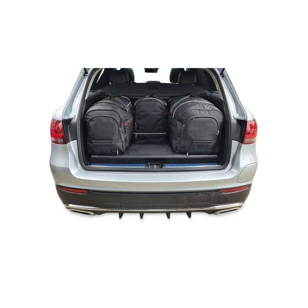 KJUST Kofferraum Taschen Set fuer MERCEDES-BENZ GLC PHEV Bj. 2019-2022 4er-Set - 7027071