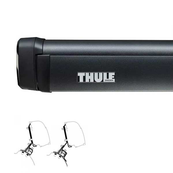 Markise THULE Omnistor 4200 Gehaeuse anthrazit 260 cm inkl- Adapterkit PSA Fahrzeuge ab 2016 Thule Art-Nr. 302820-301990