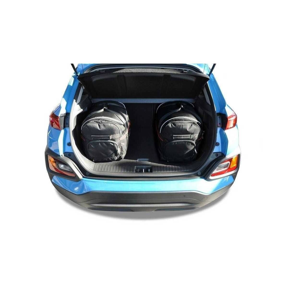 KJUST Kofferraum Taschen Set fuer HYUNDAI KONA EV Bj. 2018-2022 3er-Set - 7018045