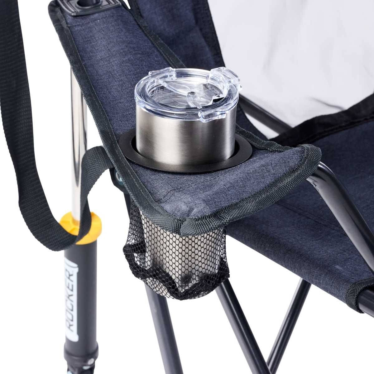 GCI faltbarer Schaukelstuhl Comfort Pro Rocker XL Heathered Charcoal - 520341