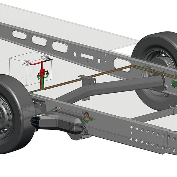 AL-KO AMS Mammut M20 Rangierhilfe Wohnwagen Obeneinbau