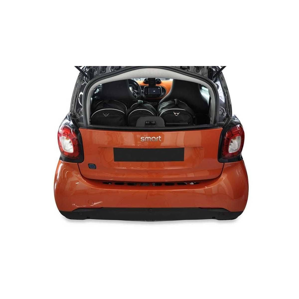 KJUST Kofferraum Taschen Set fuer SMART FORTWO COUPE EV ab Bj. 2020 3er-Set - 7049003