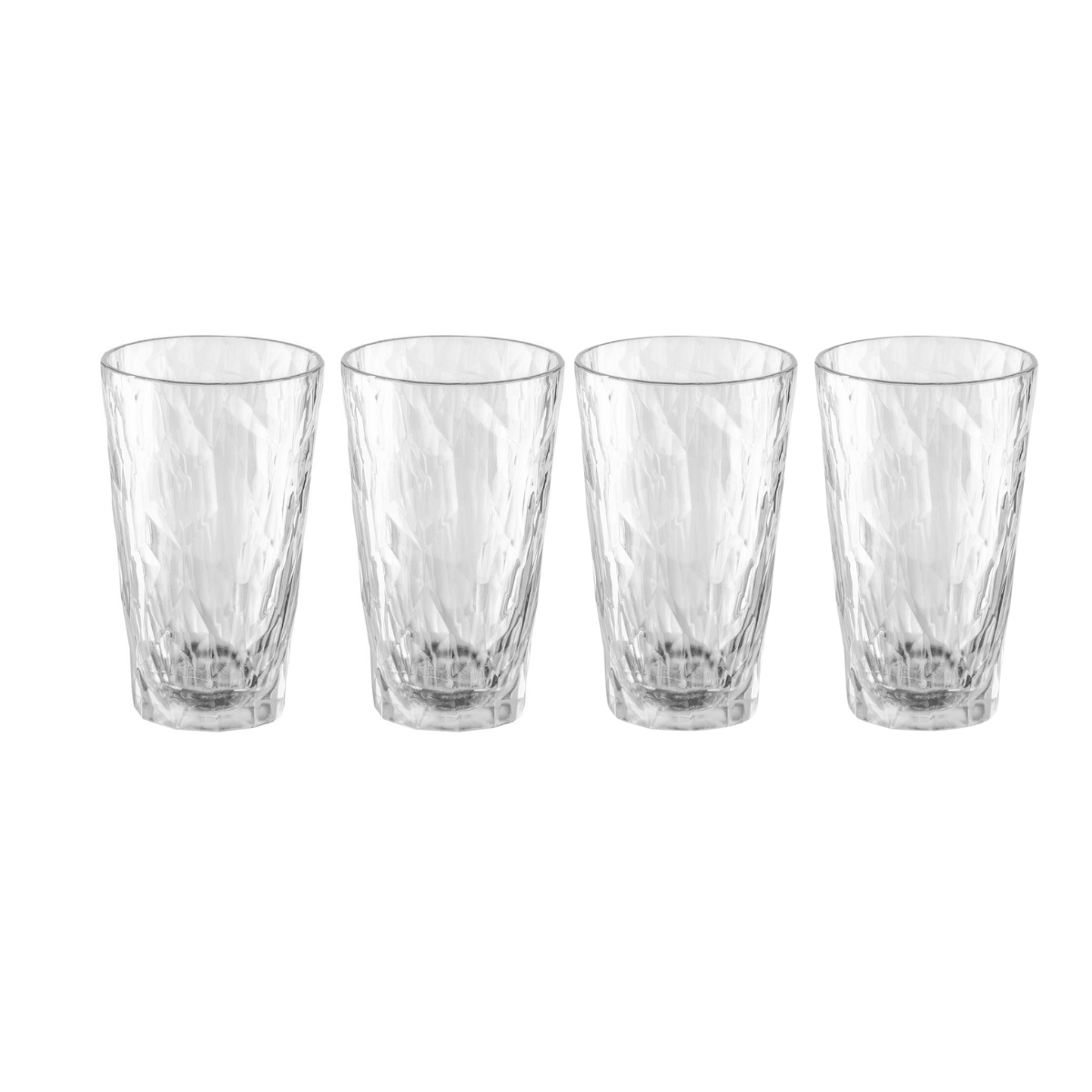 KOZIOL Superglas CLUB NO. 6 Trinkglas 300 ml 4er-Set