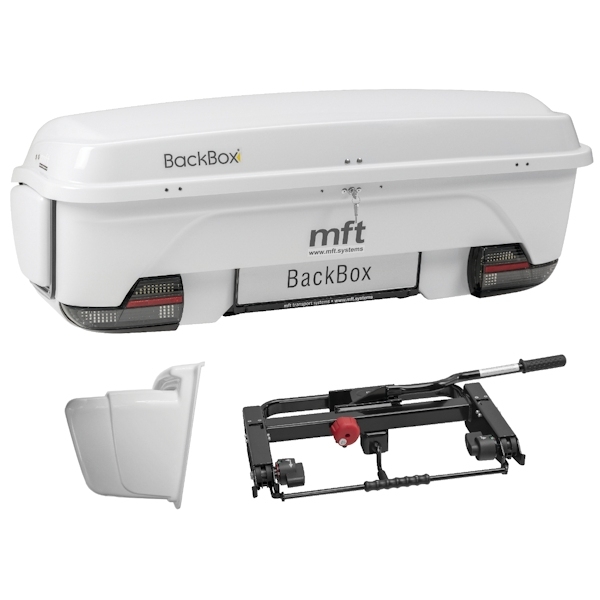 MFT 1500 BackBox silber Heckbox mit BackCarrier Tragemodul euro-select und Einsatz breit