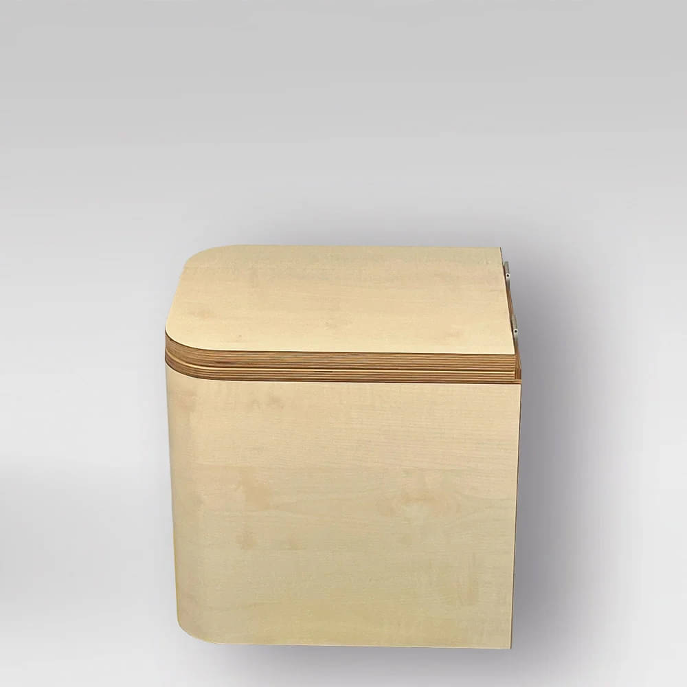 TRELINO Trenntoilette Timber Groesse M Natur - T01-02609