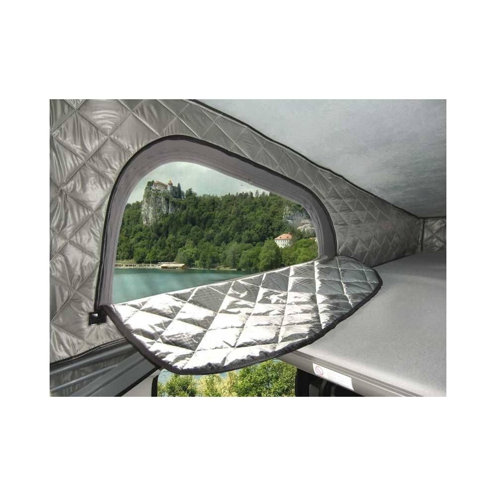 CARBEST Zeltbalg-Innen-Isolation Schlafdach VW T5/T6/T6.1 lang, Superflach-Dach hinten + vorne hoch CARBEST Zeltbalg-Innen-Isolation Schlafdach VW T5-T6-T6.1 lang- Superflach-Dach hinten - vorne hoch - 37397
