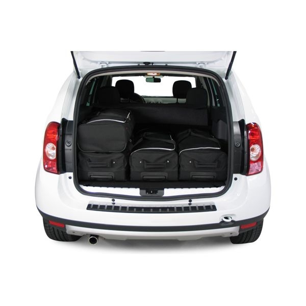 Car Bags D20102S Dacia Duster 1 4x4 SUV Bj- 10-17 Reisetaschen Set- Auf Ihr Auto massgeschneidert- Das Original