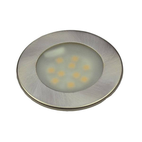 Moebeleinbauleuchte mit 10er SMD-Modul Ø 6-5 cm