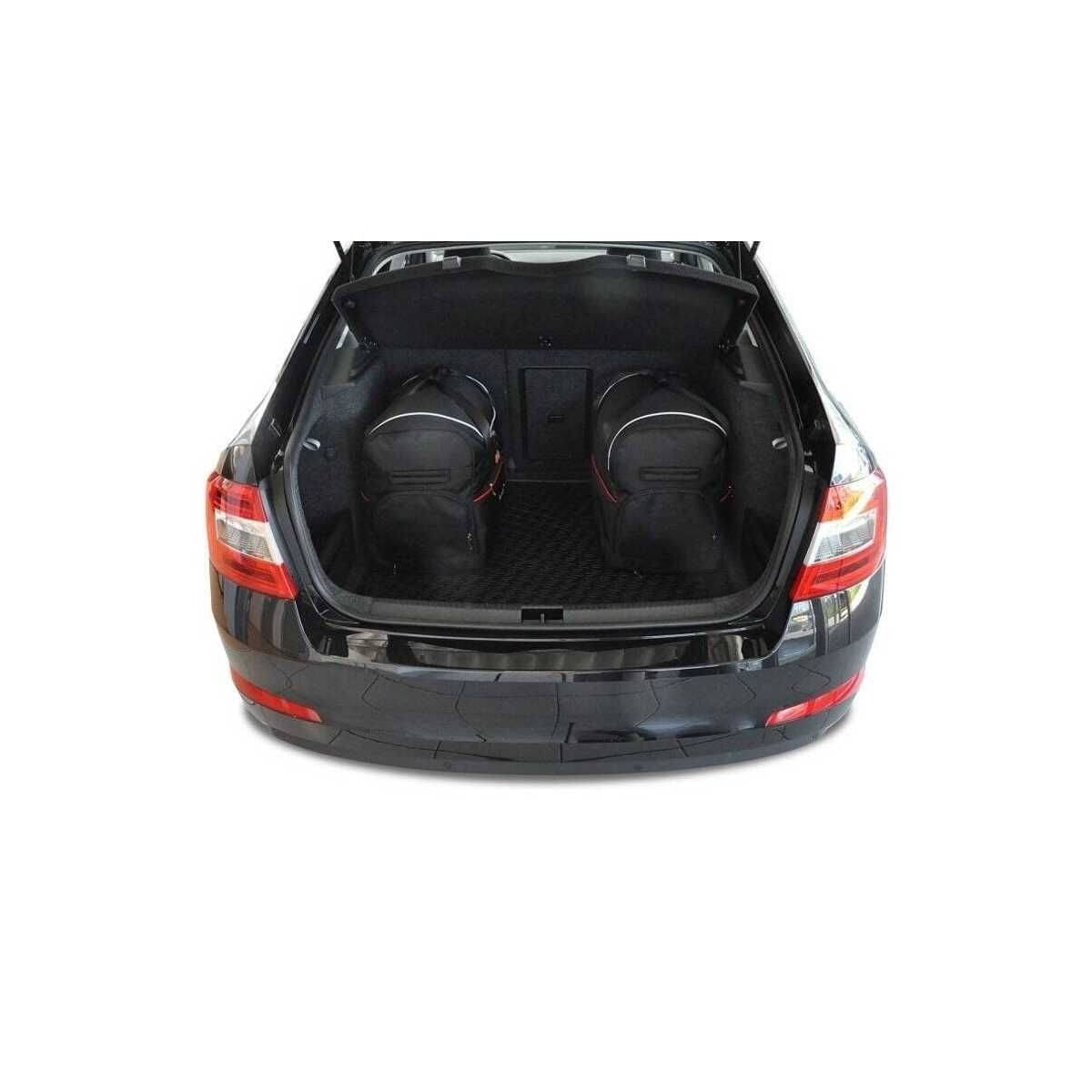 KJUST Kofferraum Taschen Set fuer SKODA OCTAVIA LIFTBACK Bj. 2013-2020 5er-Set - 7037008