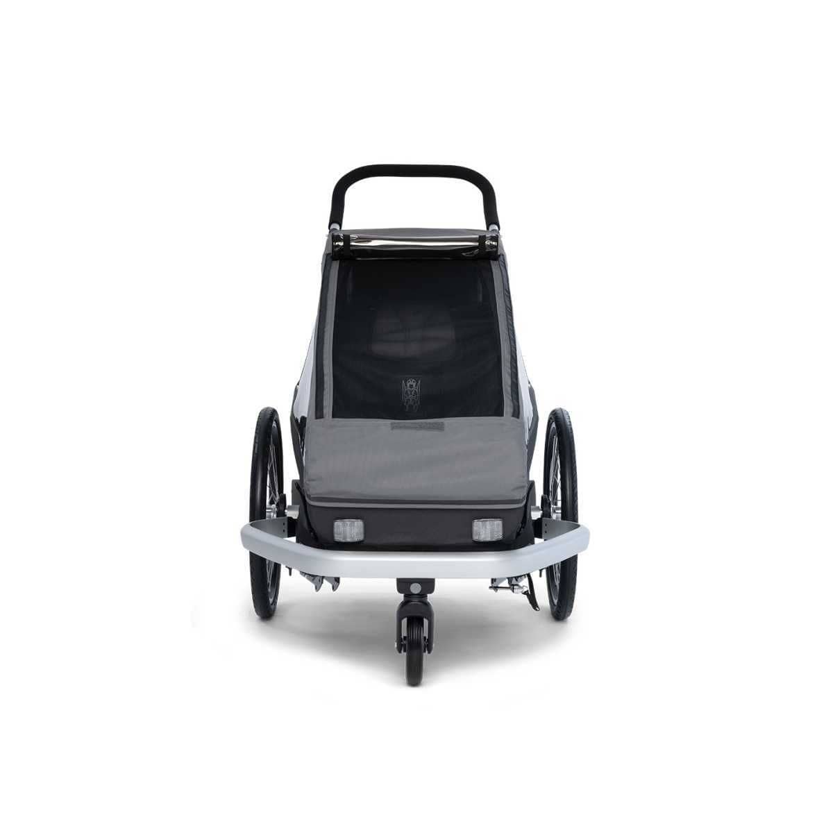 CROOZER Kinderfahrradanhaenger Kid Keeke 1 3in1-Set Mountain Grey - 121600923