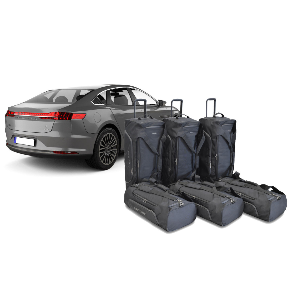 Car Bags Pro-Line B20201SP BYD Han Bj- 20- Reisetaschen Set- Auf Ihr Auto massgeschneidert- Das Original