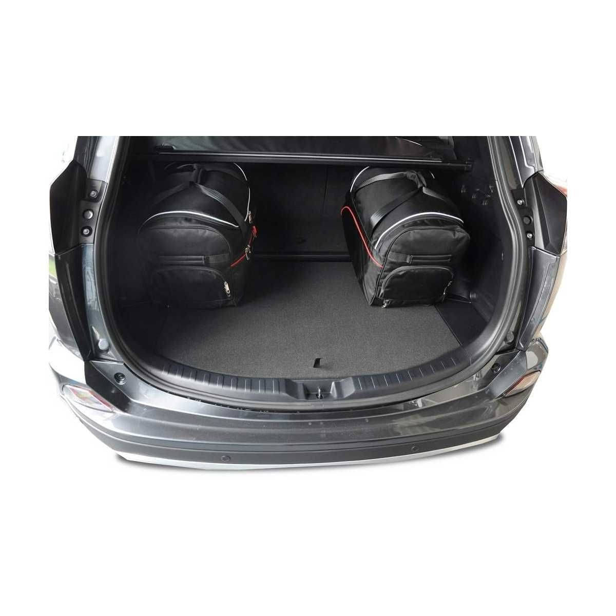 KJUST Kofferraum Taschen Set fuer TOYOTA RAV4 HYBRID Bj. 2016-2018 5er-Set - 7041017