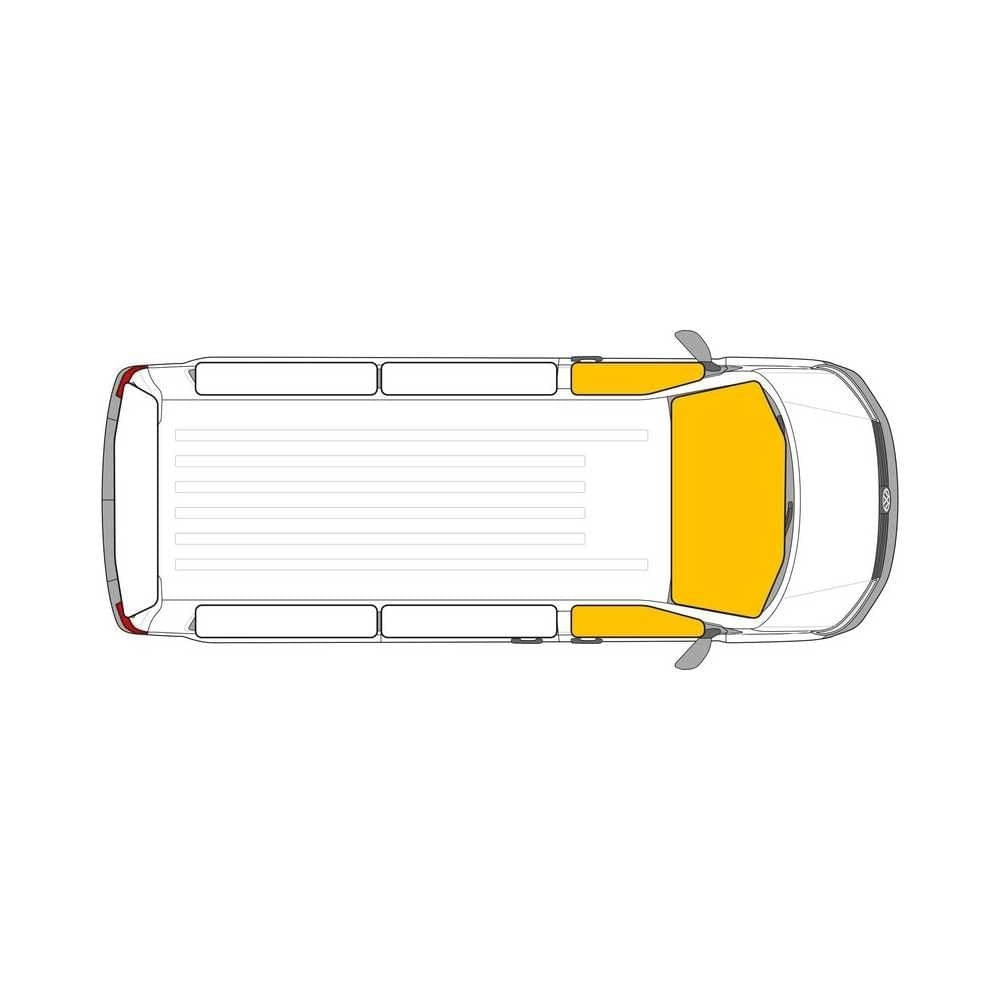 CARBEST Thermomatten-Set Magnet Fahrerhaus VW T4 Bj. 1990-2003 - 372405