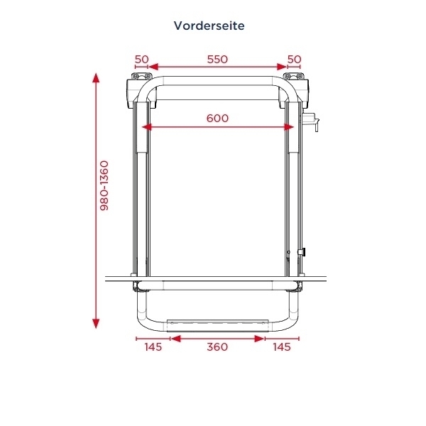 Fahrradtraeger BR-Systems Bike Lift Rail