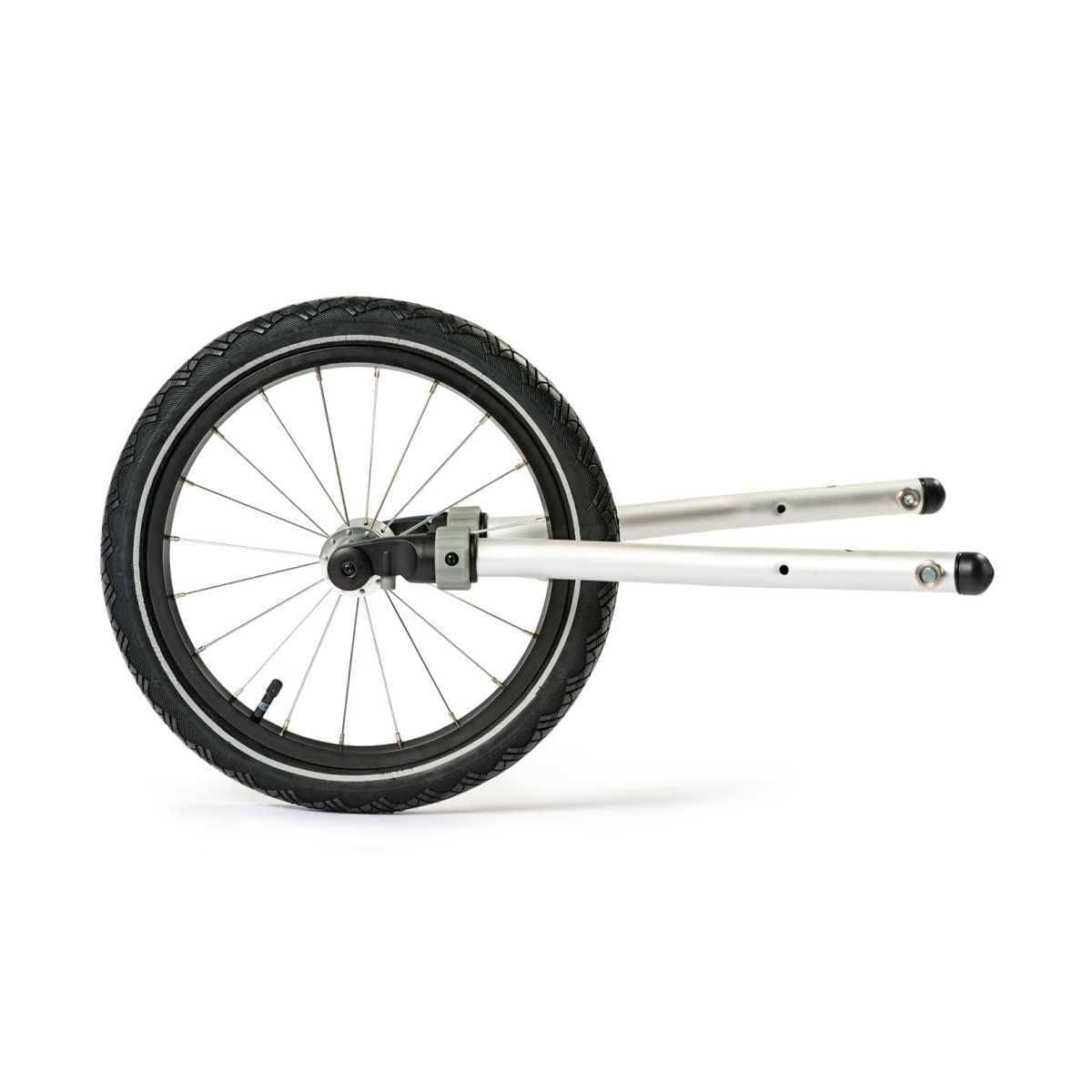 CROOZER Jogger-Set Zweisitzer fuer Croozer Kid ab 2018 Silver - 122400019