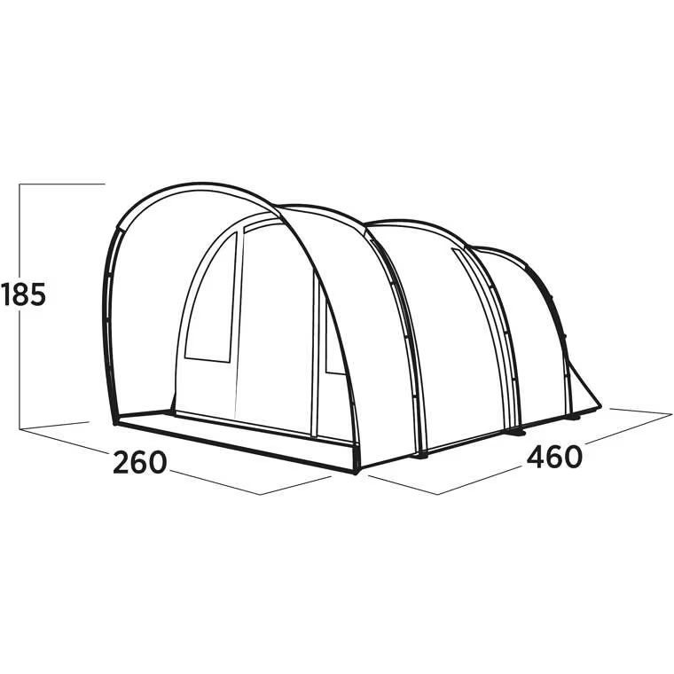 Easy Camp Familienzelt Skarvan 4 - 120496