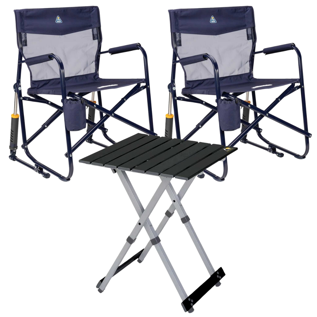 Set GCI Tisch Camp Table 20 & 2 Schaukelstühle FreeStyle Elite Rocker Rich Blue Set GCI Tisch Camp Table 20 - 2 Schaukelstuehle FreeStyle Elite Rocker Rich Blue - 430336 39126